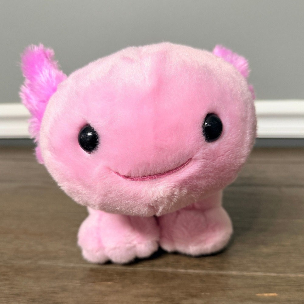 Build-A-Bear Workshop Pink Axolotl Plush Stuffed Animal Toy